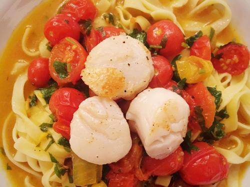 扇贝和角瓜能一起吃吗